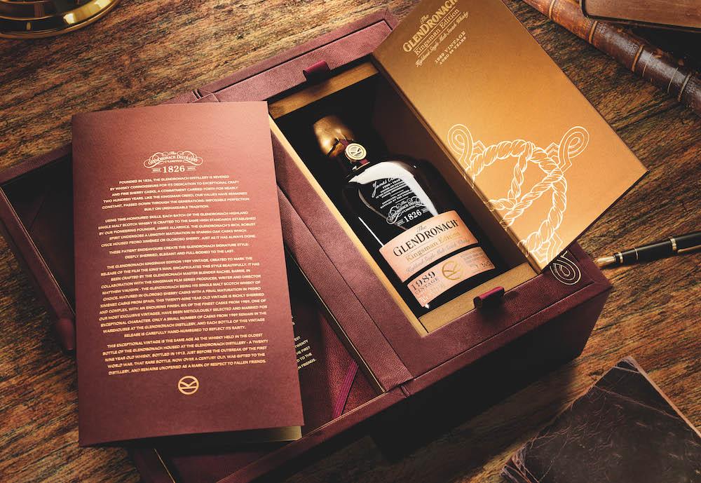 The GlenDronach "Kingsman Edition" 29 Years Highland Single Malt Scotch Whisky 1989 Vintage