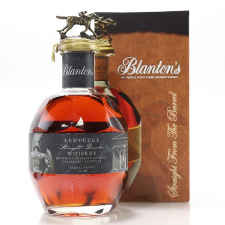 Blanton's Straight from the Barrel Dumped 2018  Greek Label - De Wine Spot | DWS - Drams/Whiskey, Wines, Sake