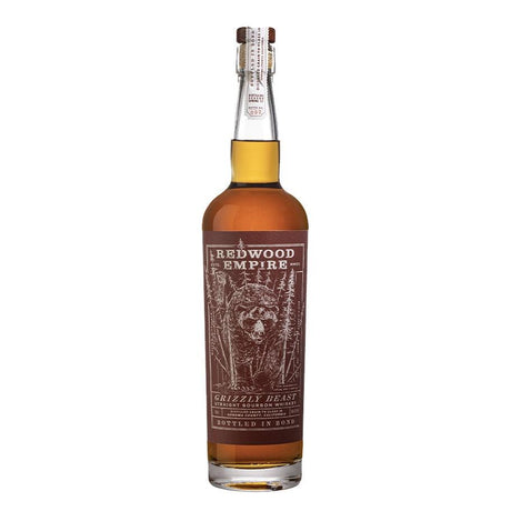Redwood Empire "Grizzly Beast" Bottle in Bond Straight Bourbon Whiskey - De Wine Spot | DWS - Drams/Whiskey, Wines, Sake