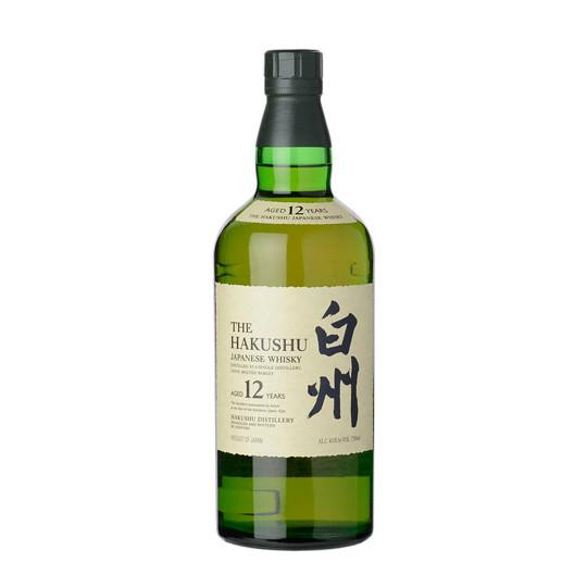 Hakushu 12 Years Single Malt Japanese Whisky 750ml