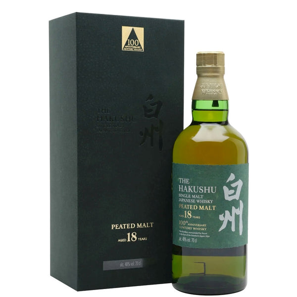 Suntory 100th Anniversary Hakushu 18 Years Old Single Malt