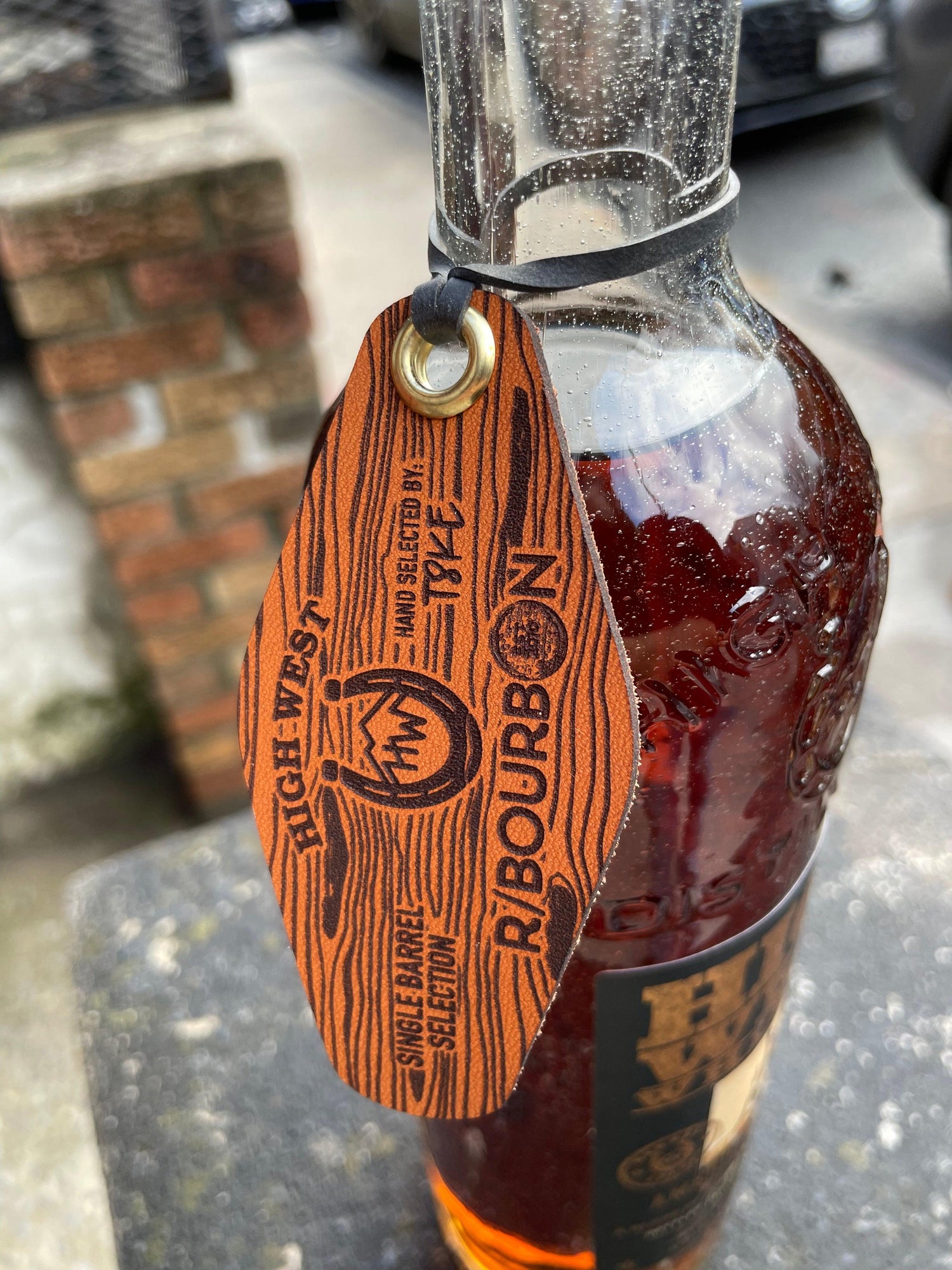 High West "R/Bourbon" Single Barrel Straight Bourbon Whiskey Finished in Oloroso Cask | Free Shipping on orders $400+