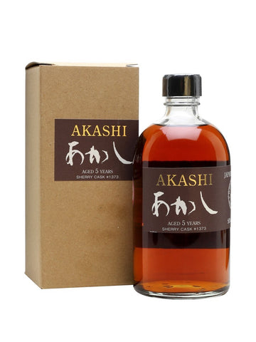 Akashi 5 Years Sherry Cask Single Malt Whisky - De Wine Spot | DWS - Drams/Whiskey, Wines, Sake
