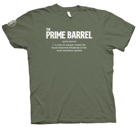 The Prime Barrel SoftStyle T-Shirt Military Green