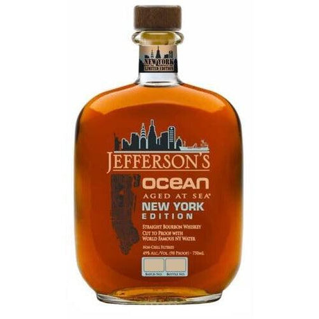 Jefferson's "Ocean Aged at Sea - New York Edition" Straight Bourbon Whiskey - De Wine Spot | DWS - Drams/Whiskey, Wines, Sake