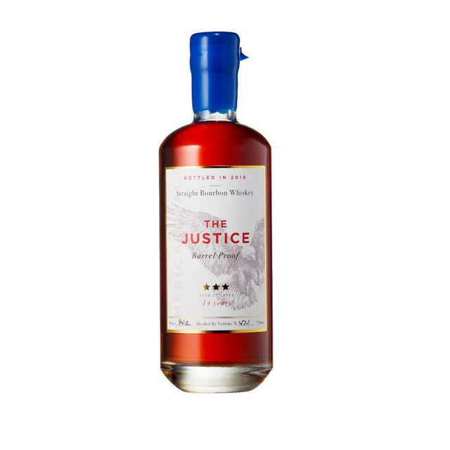 The Justice 16 Years Barrel Proof Straight Bourbon Whiskey 750ml