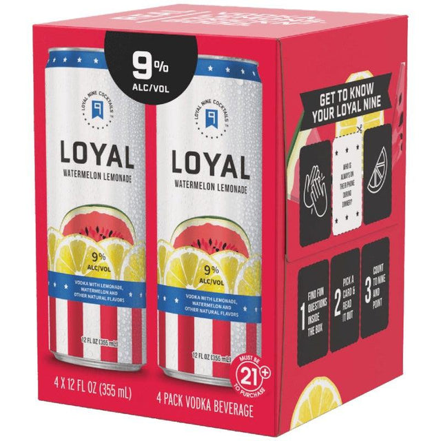 Loyal Nine Cocktails 4-pack