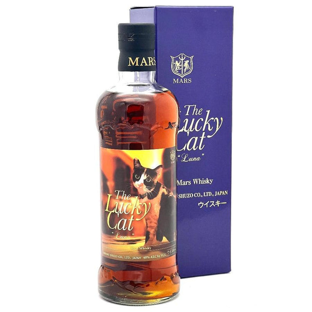 Mars Shinshu Distillery "Luna - The Lucky Cat" Japanese Whisky