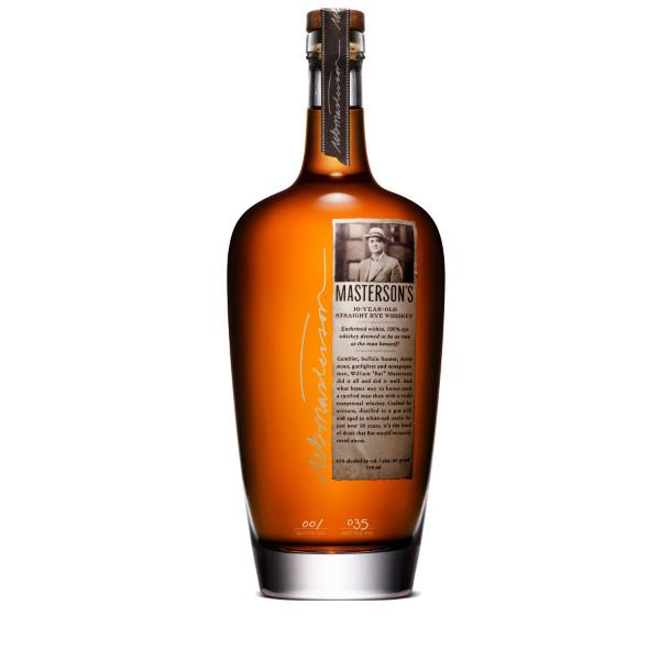 Masterson's 10 Year Old Straight Rye Whiskey 750ml