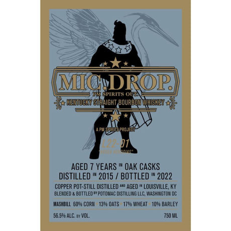 MIC.DROP. 7 Years Kentucky Straight Bourbon Whiskey - De Wine Spot | DWS - Drams/Whiskey, Wines, Sake