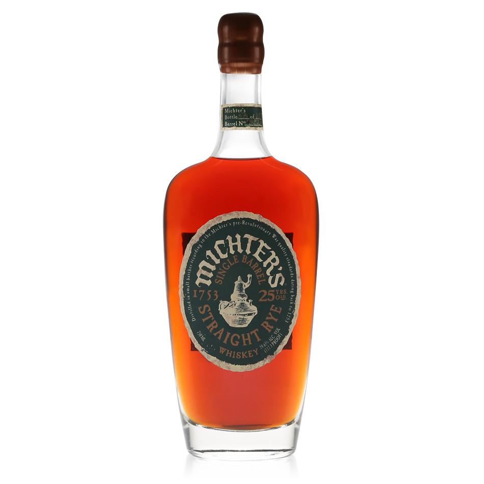 Michter's 25 Year Old Single Barrel Rye Whiskey - De Wine Spot | DWS - Drams/Whiskey, Wines, Sake