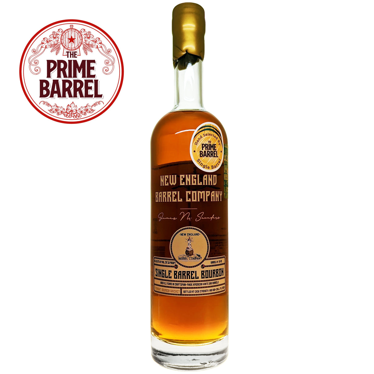 New England Barrel Company "Cheers!" 6 Years Single Barrel Straight Bourbon Whiskey The Prime Barrel Pick #59 - De Wine Spot | DWS - Drams/Whiskey, Wines, Sake