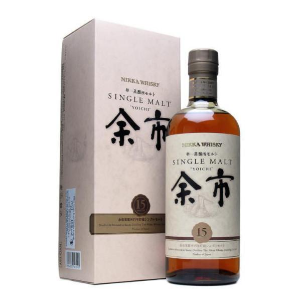 Nikka 15 year old Yoichi Single Malt Whisky 750ml