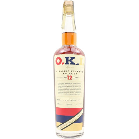 O.K.I. 12 Year Old Single Barrel Straight Bourbon Whiskey - De Wine Spot | DWS - Drams/Whiskey, Wines, Sake