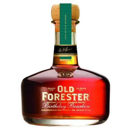 Old Forester Birthday Bourbon Kentucky Straight Bourbon Whiskey 2014
