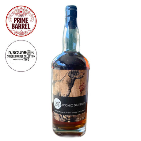 Taconic Distillery "The Ported Paragon" Collaboration Dutchess Private Reserve Straight Bourbon Whiskey Port Barrel Finish - De Wine Spot | DWS - Drams/Whiskey, Wines, Sake