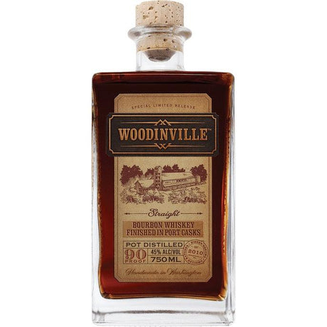 Woodinville Port Cask Finish Straight Bourbon Whiskey - De Wine Spot | DWS - Drams/Whiskey, Wines, Sake