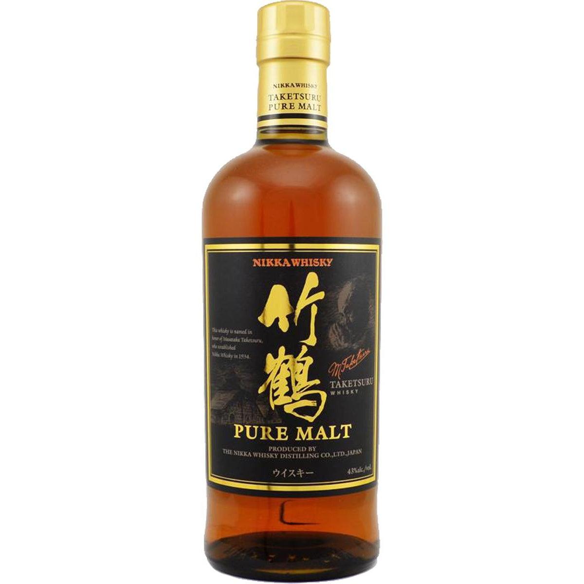 Nikka Taketsuru Black Label Pure Malt Whisky – De Wine Spot - Rare
