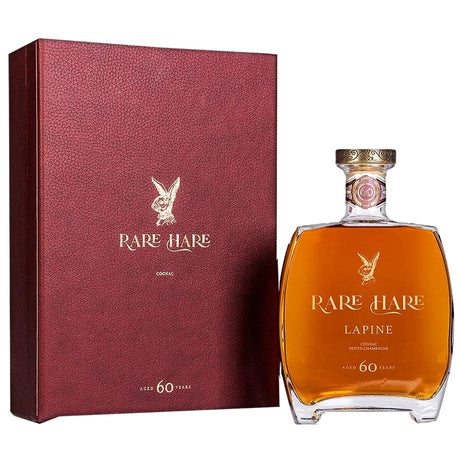Playboy Spirits Rare Hare 60 Years Old Lapine Petite Cognac Champagne - De Wine Spot | DWS - Drams/Whiskey, Wines, Sake