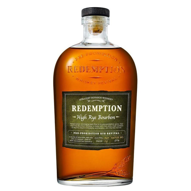 Redemption High-Rye Bourbon 750ml