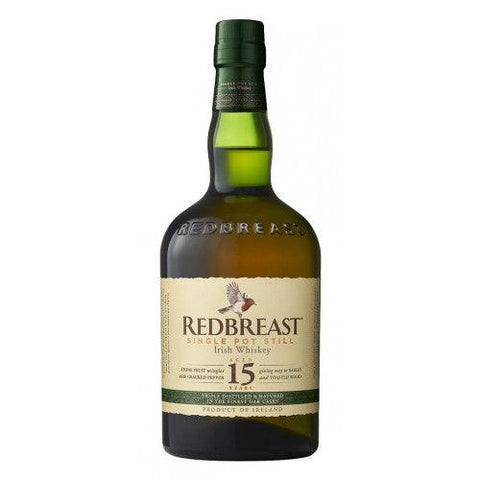 Redbreast 15 Years Single Pot Still Irish Whiskey - De Wine Spot | DWS - Drams/Whiskey, Wines, Sake