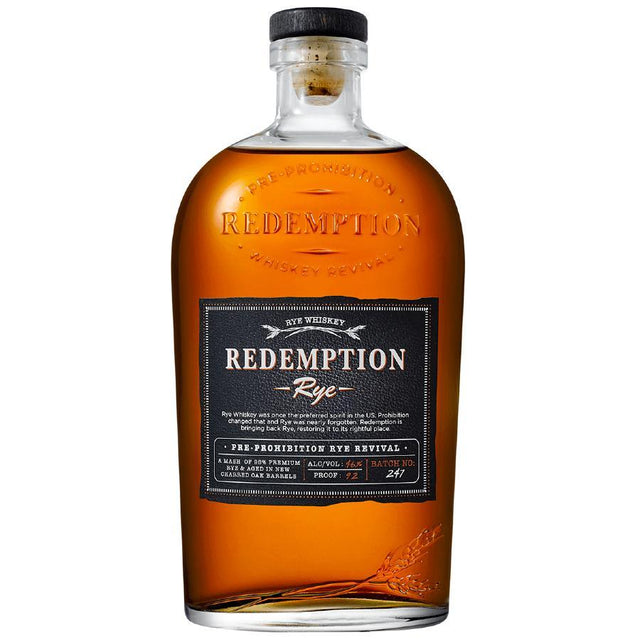 Redemption Rye Whiskey 750ml