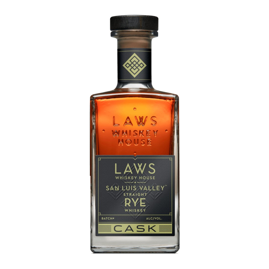 Laws Whiskey House San Luis Valley Cask Strength Straight Rye Whiskey