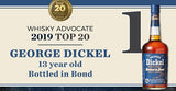 George Dickel-Bottled in Bond Tennessee  Whiskey - De Wine Spot | DWS - Drams/Whiskey, Wines, Sake