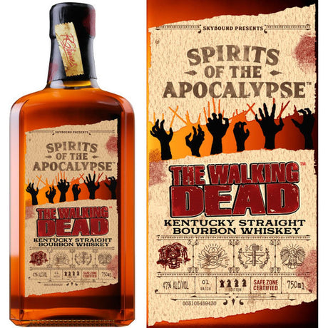 Spirits of the Apocalypse "The Walking Dead" Kentucky Straight Bourbon Whiskey