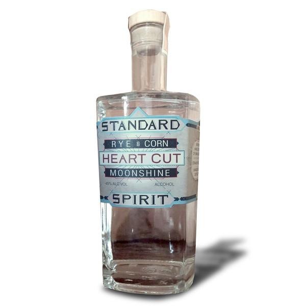 Standard Spirit Distillery Rye and Corn Heart Cut Moonshine 750ml