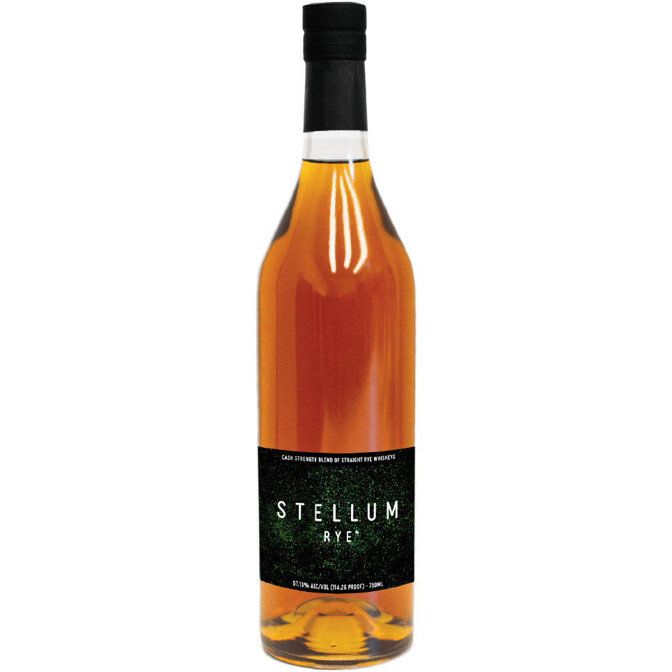 Stellum Black Cask Strength Straight Rye Whiskey