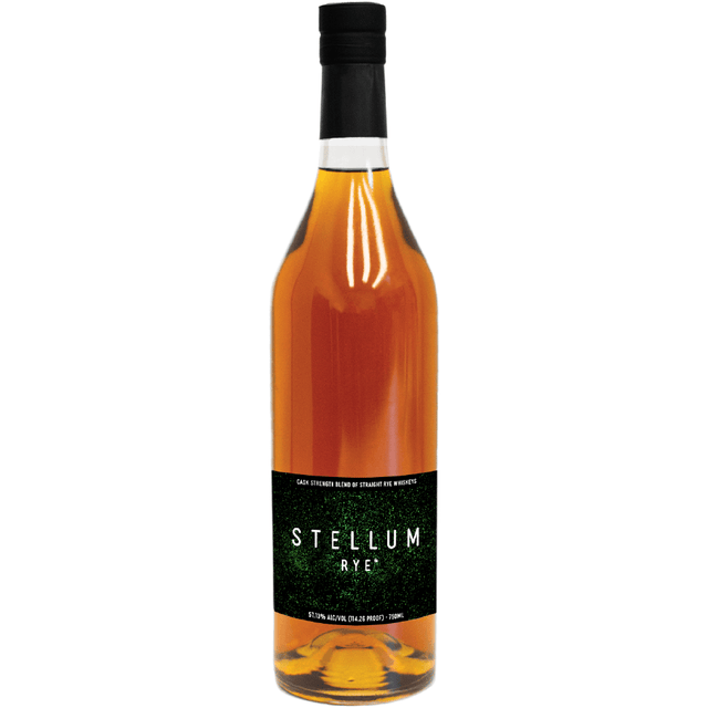 Stellum Black Cask Strength Straight Rye Whiskey