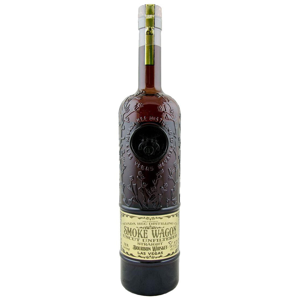 Smoke Wagon Uncut Unfiltered Straight Bourbon Whiskey - De Wine Spot | DWS - Drams/Whiskey, Wines, Sake