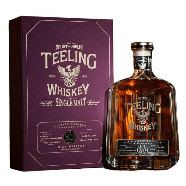 The Teeling Whiskey Co. Vintage Reserve Collection 30 Year Old