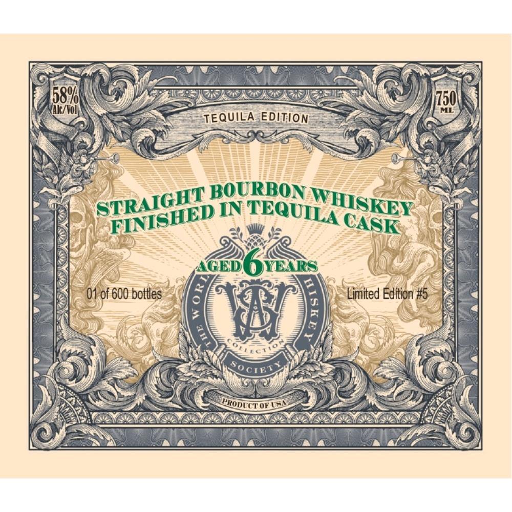World Whiskey Society 6 Years Straight Bourbon Whiskey Finished in Tequila Cask - De Wine Spot | DWS - Drams/Whiskey, Wines, Sake