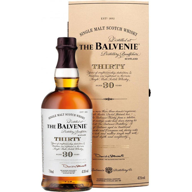 Balvenie 30 Year Single Malt Scotch Whisky 750ml