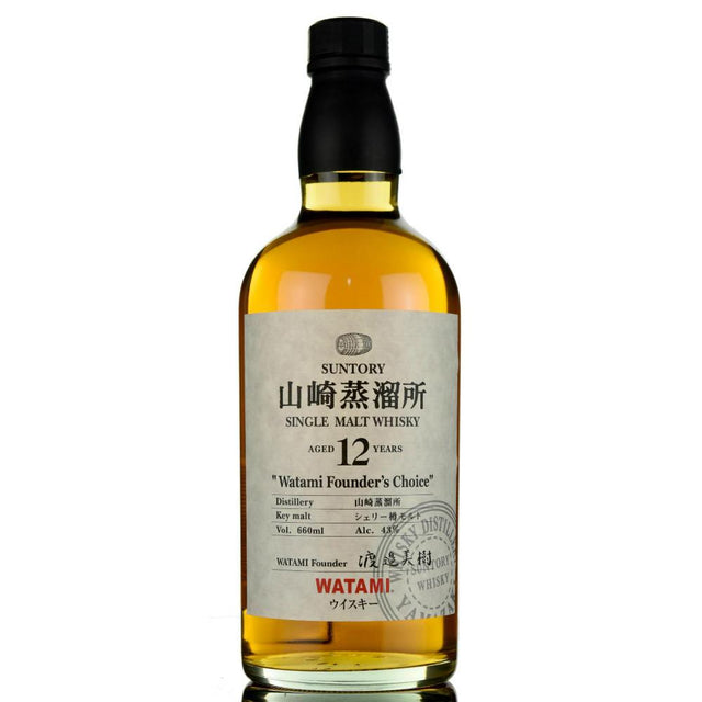 Suntory Yamazaki 12 years single malt “Watami Founder's Choice” 750ml