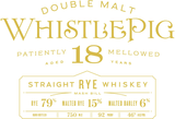 WhistlePig Double Malt 18 Year Old Straight Rye Whiskey - De Wine Spot | DWS - Drams/Whiskey, Wines, Sake