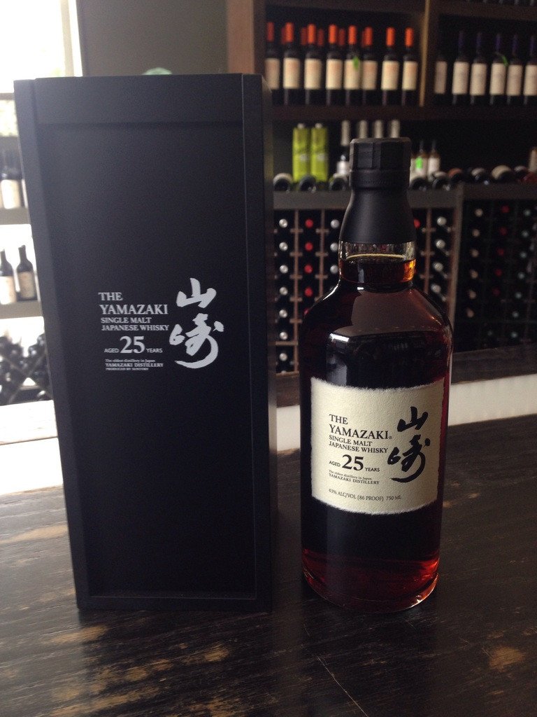 Suntory Yamazaki 25 Year Old Single Malt Japanese Whisky